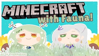 【Minecraft】(JP/EN server) A Relaxing Day with Fauna!【Reine/Fauna/hololiveID 2nd gen】