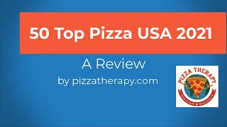 50 Best Pizza in America Review Pizza Therapy