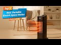 ✅ Best portable electric space heater: Portable electric space heater (Buying Guide)