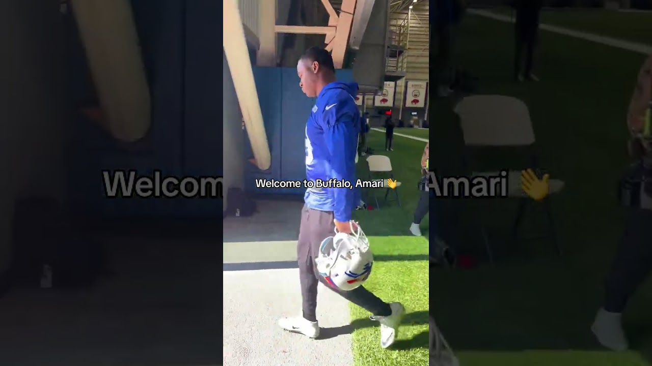 Amari Cooper's First Practice as a Buffalo Bill! 