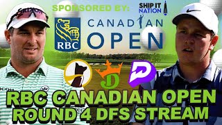 RBC Canadian Open Round 4 Preview + Live chat: Draftkings DFS Showdown, Underdog + Prize Picks Props