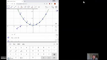 Plotting points on Geogebra