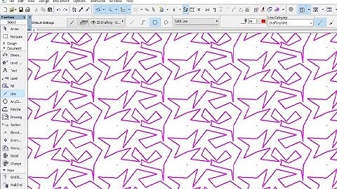 Custom pattern fill in ArchiCAD