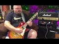 Blackfoot Train Train Guitar lesson with slide solo