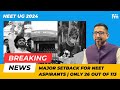 LATEST UPDATE NEET UG 2024: Only 26 Medical Colleges Approved out of 113