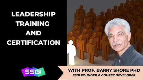 Leadership Training and Certification Program [For Aspiring Leaders and Managers]