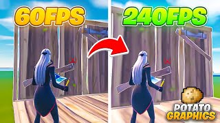 How to Get Potato Graphics in Fortnite Chapter 2 Remix! ✅ (Ultra Low End Graphics)