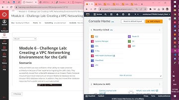 ALX-AWS Challenge Lab 6 - Creating a VPC Networking Environment for the Cafe