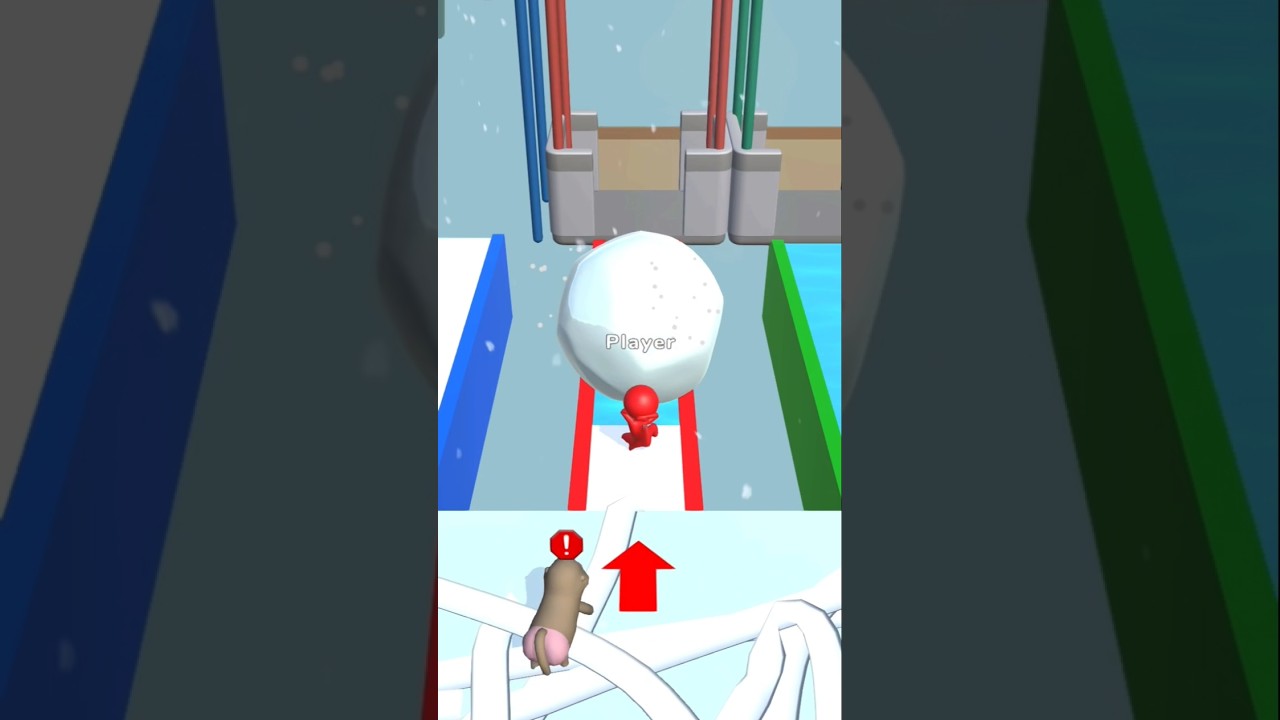 snow race 3d gameplay 