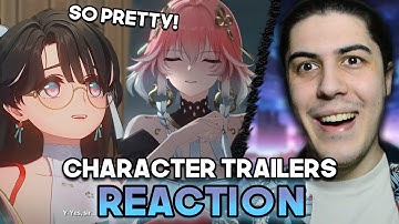 Jent watches Wuthering Waves Character Trailers for the first time!