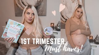 1ST TRIMESTER MUST HAVES UK | PREGNANCY ESSENTIALS for surviving the first trimester!