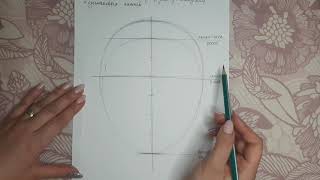 Пропорции головы человека. ИЗО. 6 класс