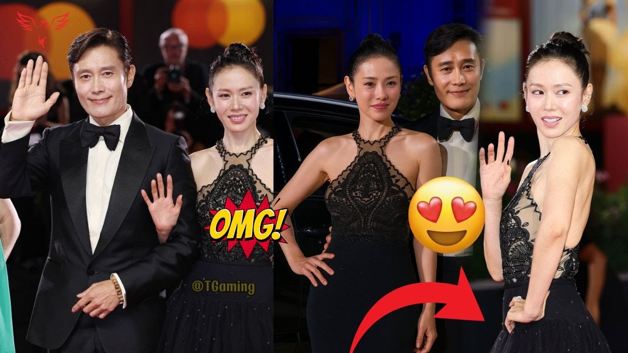 Wow! Son Ye-jin dazzles on the red carpet with the elegant support of Lee Byung-hun, becoming the...