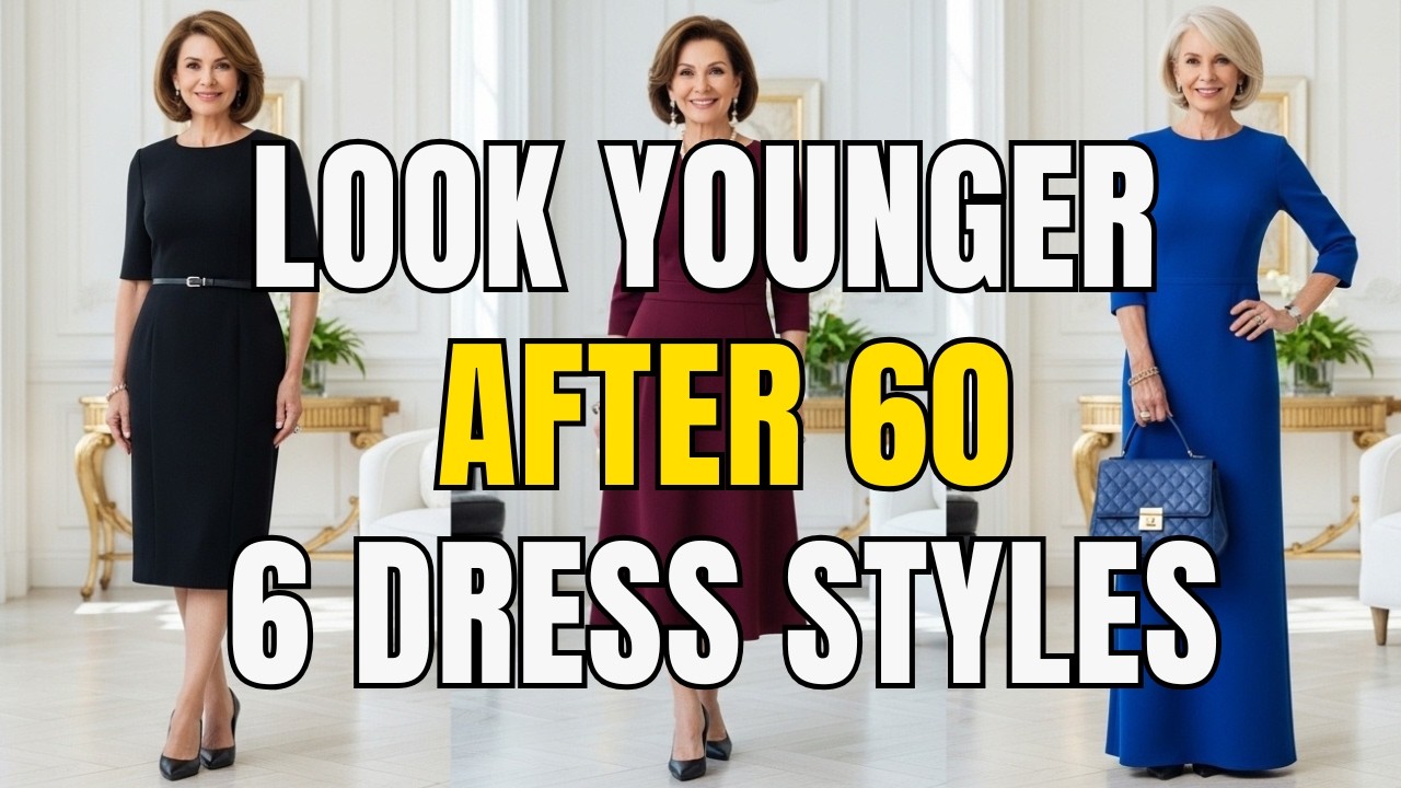 Look Younger Over 60: 6 Dresses That Truly Transform You