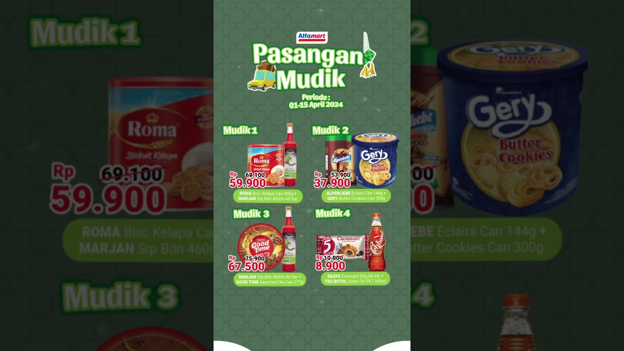 Pasangan Mudik Alfamart Murah Banget ✨