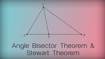 Stewart Theorem!! Angle Bisector Theorem