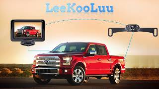 LeekooLuu LK3  Backup Camera Ease Install for Car  Product unpacking and use tutorial