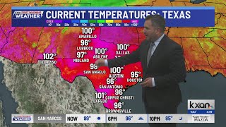 Heat and humidity stick around with slim rain chances for this week | KXAN Forecast 08/04