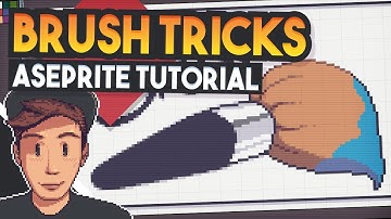 Aseprite Brush Tips and Tricks (Pixel Art Tutorial)
