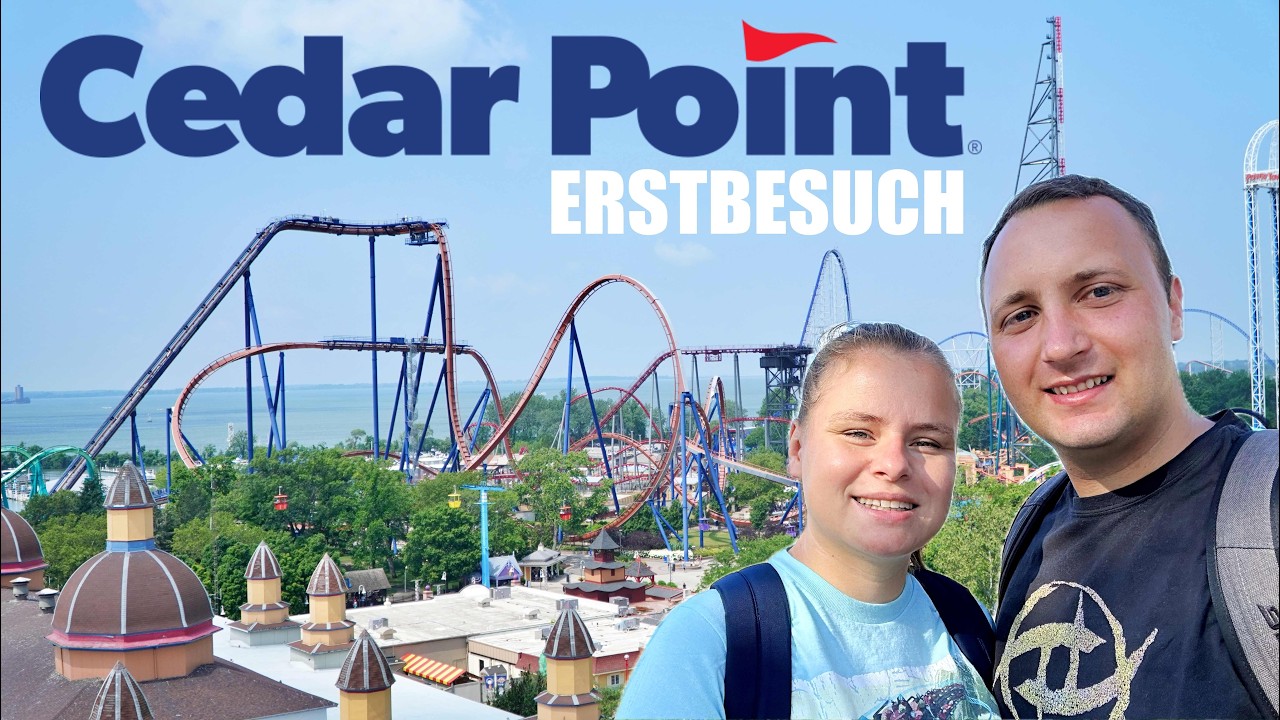 ENDLICH: Wir fahren die GRÖSSTEN Achterbahnen der Welt! - Zum ersten Mal in Cedar Point 🎢  #07