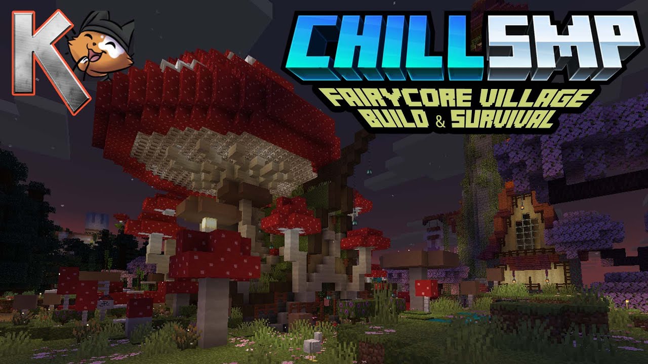Chill SMP - Fairycore village - ep 22 - the Whispering Creek wool farm