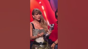 Thumbnail of Taylor Swift, the Queen of VMA, invites Post Malone on stage while receiving her award #taylorswift