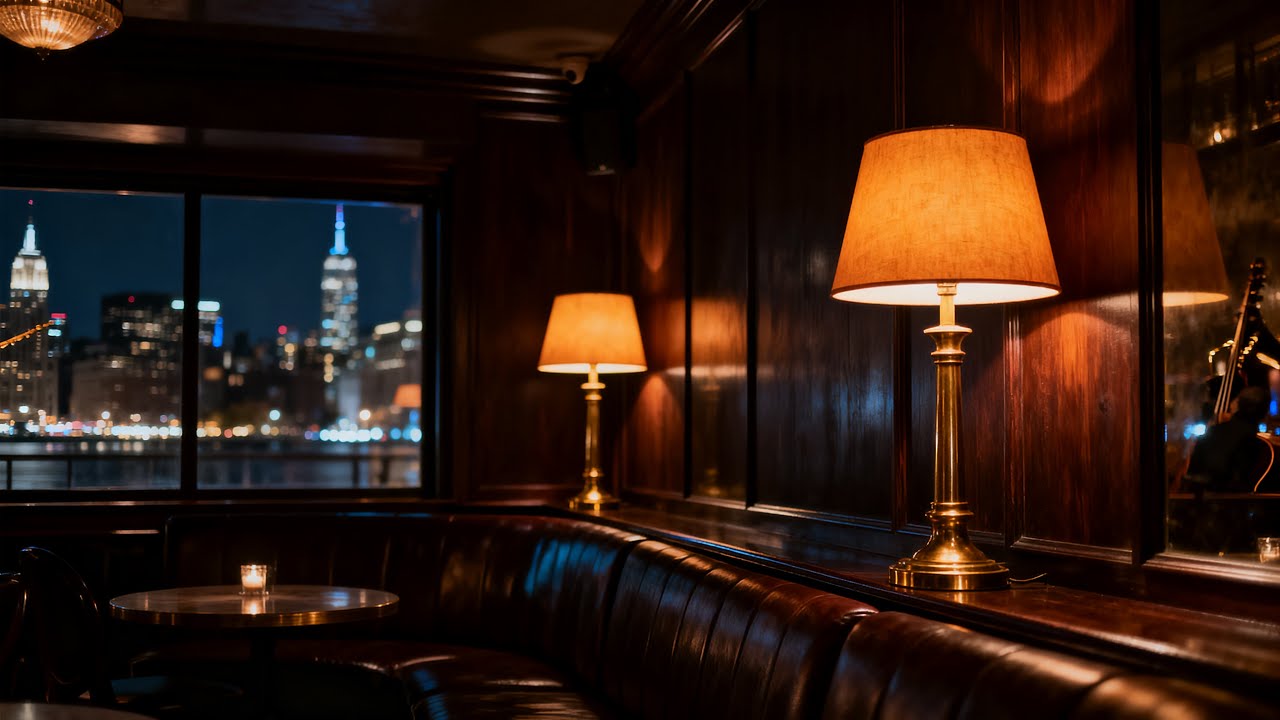 Rainy Night Cafe Jazz ☔ Smooth Relaxing Music