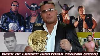 A Week of Lariat - Hiroyoshi Tenzan Pt. 1 (Tenzan vs. Black Cat - 1992)