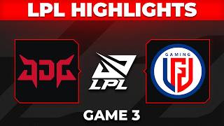 JDG vs LGD Game 3 Highlights | LPL 2026 Split 3 | JD Gaming vs LGD Gaming screenshot 1