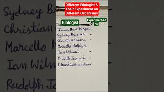 Biologist #shorts #experiment #result