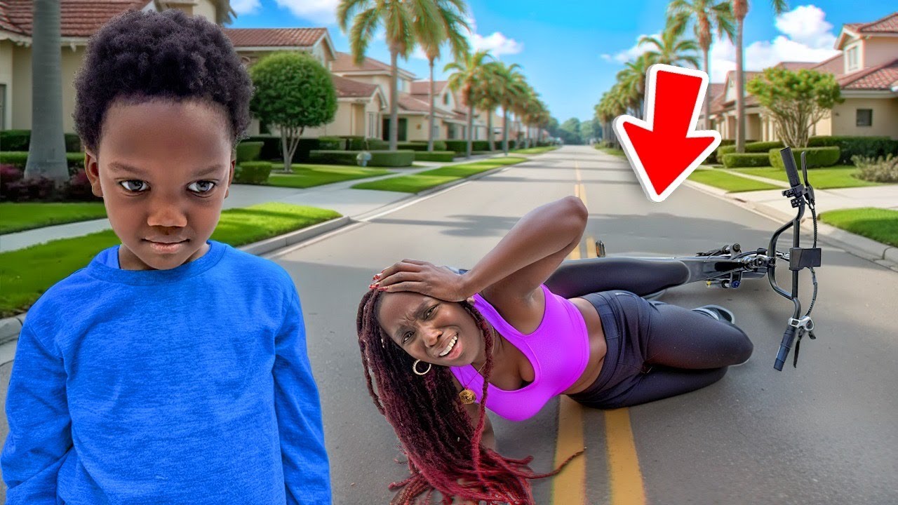 How Mom Falls Off Boys Electric Scooter Will Shock You - YouTube