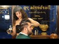 Asmr  iris lady barber sicilian barbershop