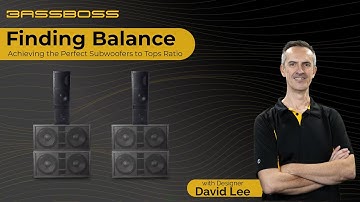 Finding Balance:  Achieving the Perfect Subwoofers to Tops Ratio
