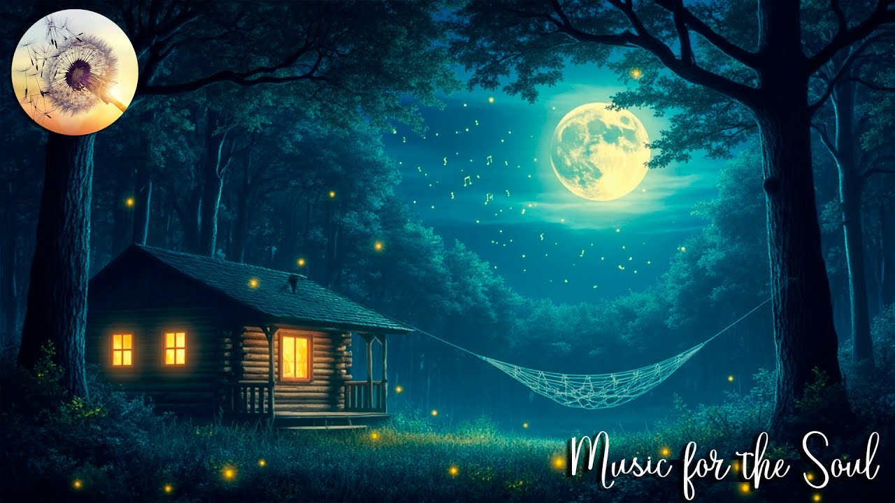 Relaxing Sleep Music for Stress Relief and Anxiety 🌕 Deep Sleeping Meditation Music