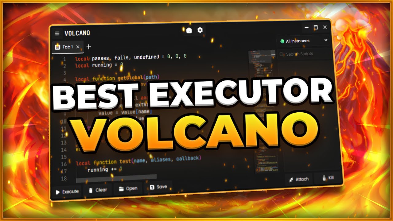 [NEW!] Roblox BEST PC Executor | VOLCANO | 100% UNC | Windows Exploit ...