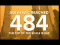 The air quality in NYC is bad
