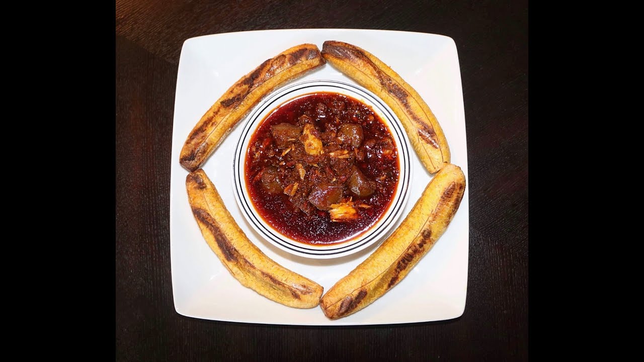 Download How To Make Boli (Roasted Plantain) And Pepper Sauce