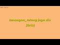 Kenangan - Tolong Jaga Dia   Lirik \\ lagu sedih bikin mewek