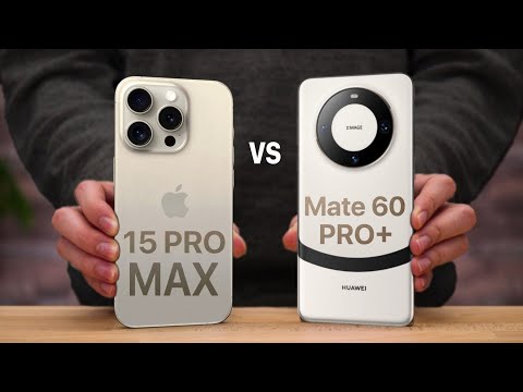 iPhone 15 Pro Max VS Huawei Mate 60 Pro Plus