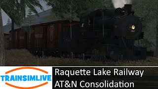 Train Simulator 2015 - Raquette Lake Railway, AT&N Consolidation #1 screenshot 4