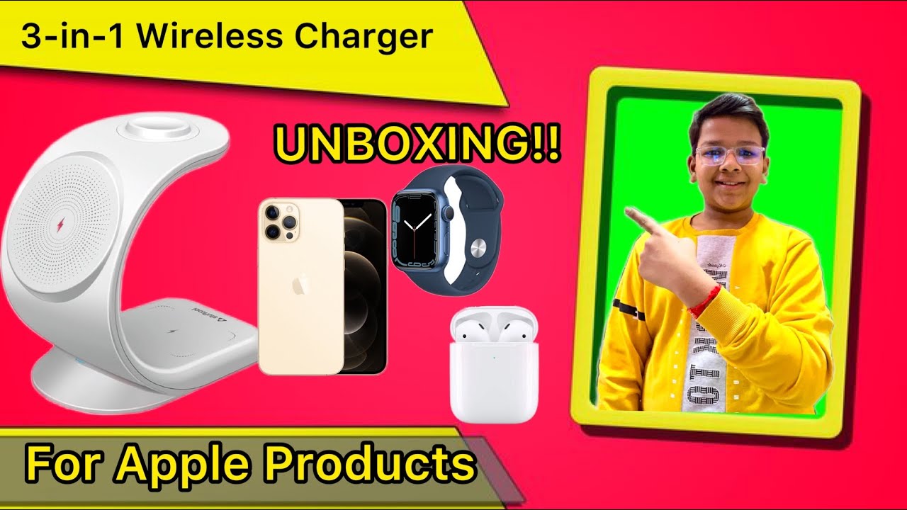 3-in-1 Wireless Charger Unboxing | 