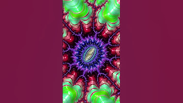 #animation #shorts #mesmerizing Colorful Fractal Hypnosis: An Endless Loop