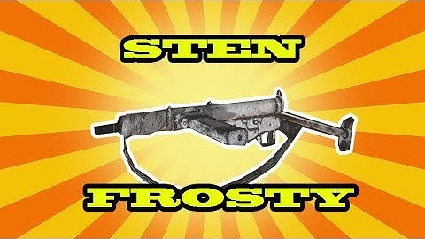 CoD WWII Completed DLC Collections: Sten - Frosty Variant