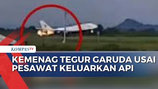 Buntut Pesawat Jemaah Haji Keluarkan Api, Kemenag Tegur Garuda Indonesia