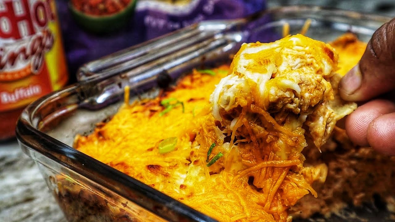 Easy Chicken Buffalo Dip Recipe - YouTube