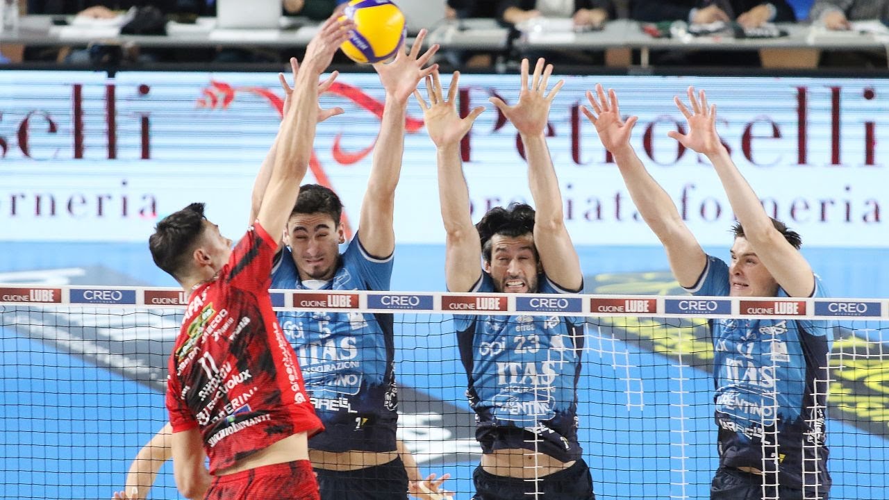💥🏐 HIGHLIGHTS | Cucine Lube Civitanova-Itas Trentino 3-1 (3° turno di SuperLega)