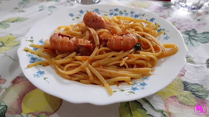 Linguine agli scampi