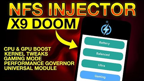 Best Magisk Gaming Module | NFS INJECTOR X9 | NFS Injector X9 DOOM | NFS Injector Latest Update