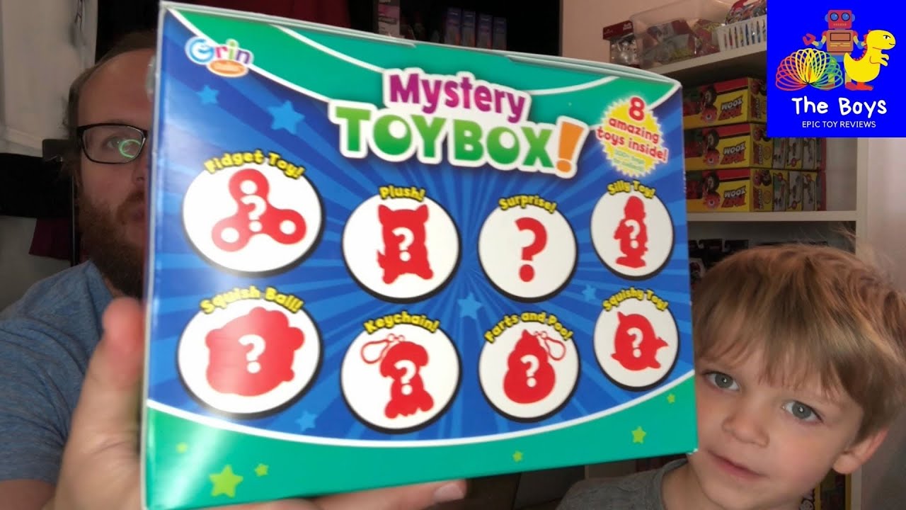 Walmart'S New Surprise Mystery Toy Box Is Only $10! Full Unboxing With The  Boys Toy Reviews - Youtube