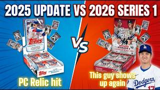 NUMBERED #ohtani  & PC RELIC HIT - 25 UPDATE vs 26 SERIES 1.